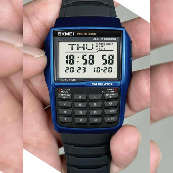 SKMEI Fashion Calculator Design Classic LED Watch