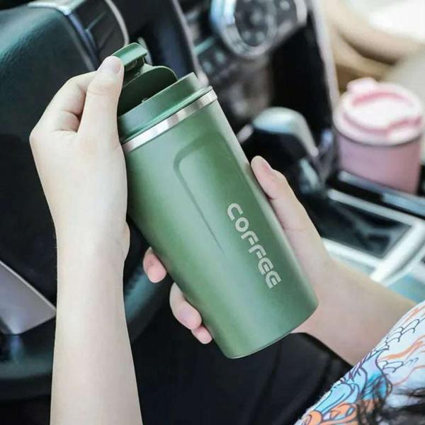 Insulated Coffee Mug Stainless Steel 