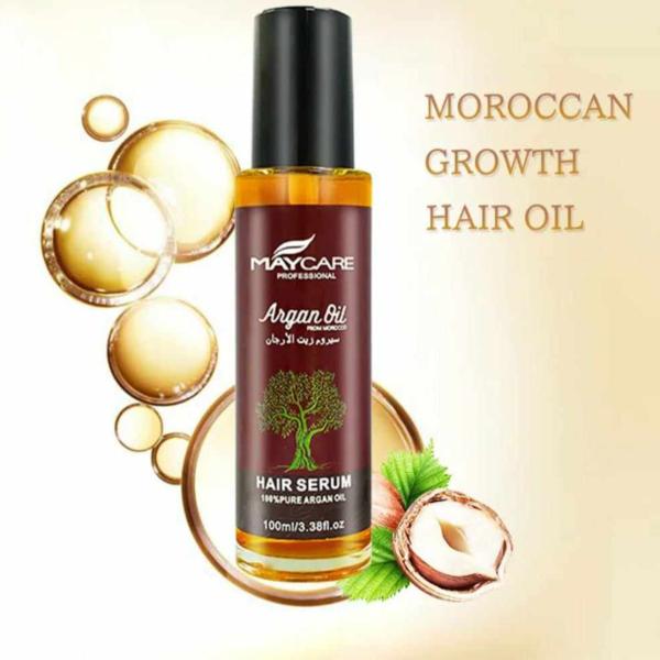 Custom Organic Crystal Argan Oil Hair Growth Serum 100ml