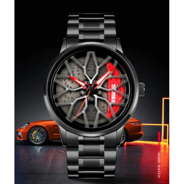 SKMEI Fashion Creative Cool Black Watch 