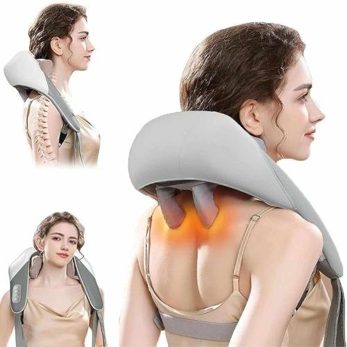 Wireless Heat Neck/Back Massager 
