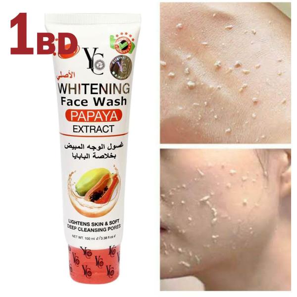 YC Whitening Face Wash Papaya 100ml