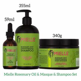 Mielle Rosemary Oil  & Masque & Shampoo Set