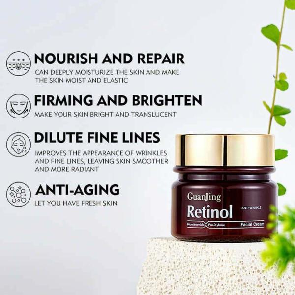 GUANJING Retinol Face Cream ( Anti-Aging & Anti Wrinkles Cream 50g