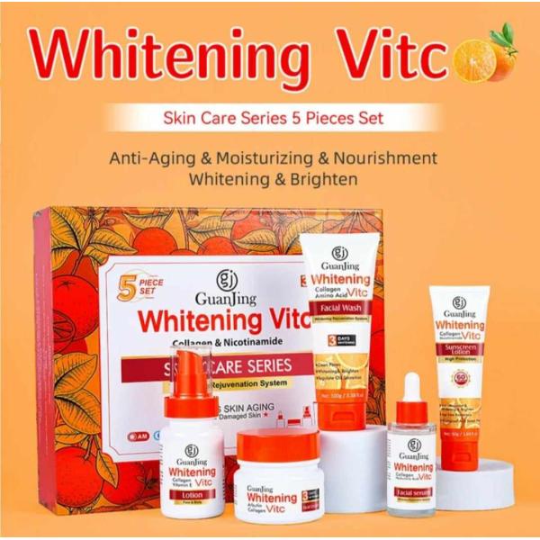 Vitamin C Whitening & Anti Aging Facial Set