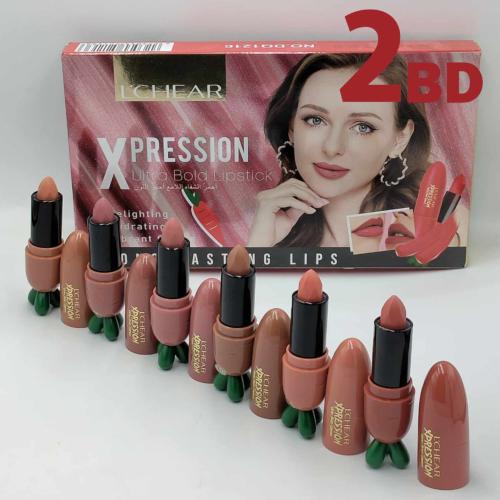 L'CHEAR Pression Matte Lipstick 6pcs