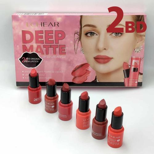 L'CHEAR Deep Matte Matte Lipstick 6pcs