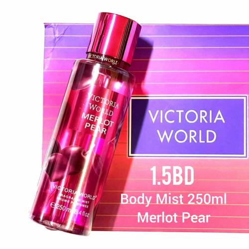 Victoria World - Merlot Pear Body Mist 250ML