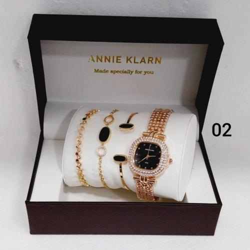 Annie Klarn Watch & bracelets set box 02