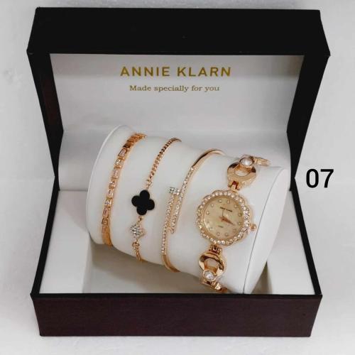 Annie Klarn Watch & bracelets set box 07