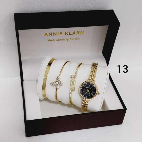 Annie Klarn Watch & bracelets set box 13