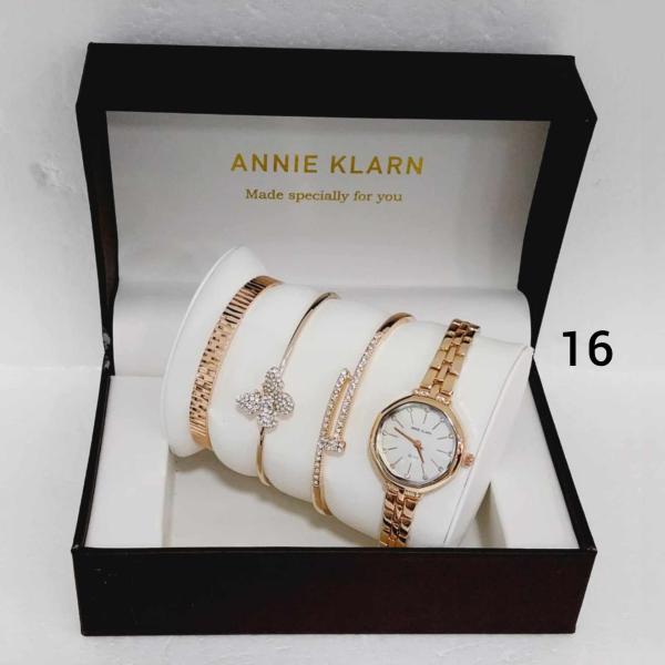 Annie Klarn Watch & bracelets set box 16