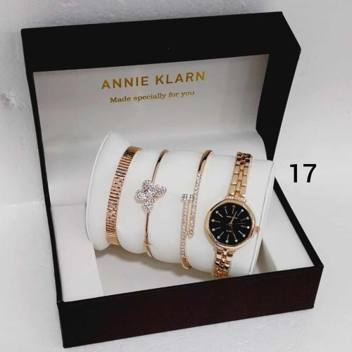 Annie Klarn Watch & bracelets set box 17