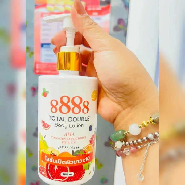 8888 Total Double Whitening Body Lotion 350ml