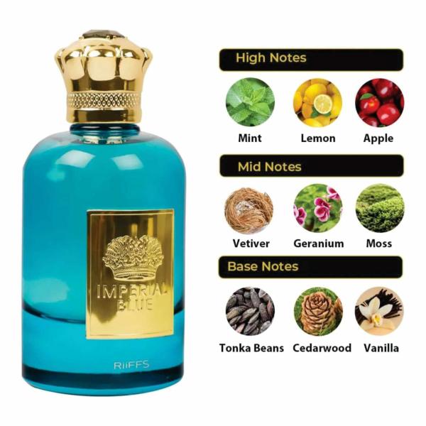 RIIFFS Imperial Blue Eau De Parfum for Men 100ml