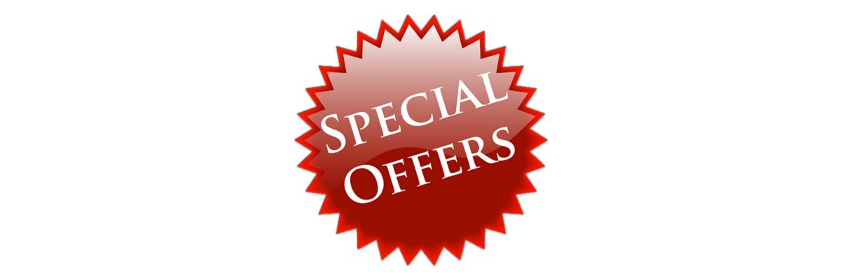  SPECIAL OFFERS