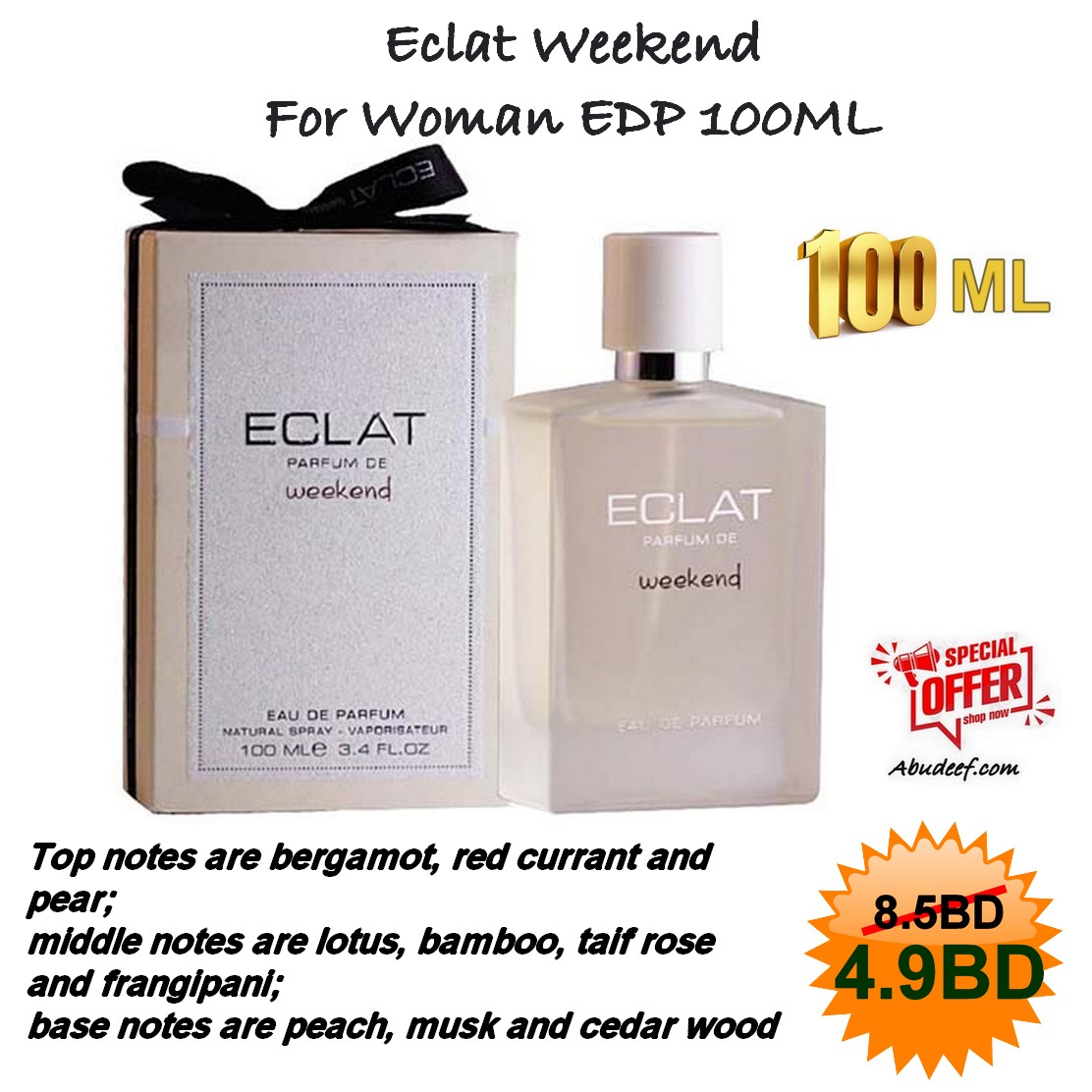 eclat parfum de weekend